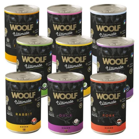 Woolf Ultimate Vådfoder | 400g